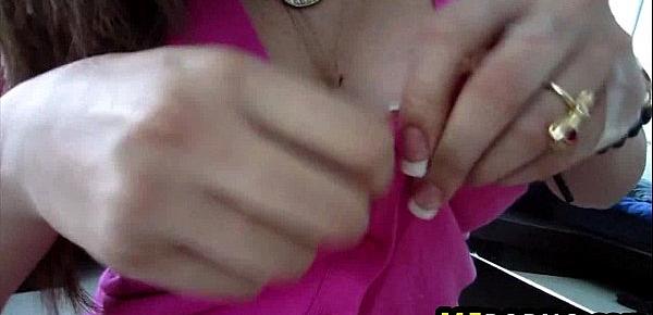  Teen with giant tits masturbates in store changing room Linda Lay 3